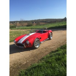 Cobra LA exotics à vendre en france V8 Ford  5 litres rouge