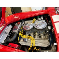 moteur V8 Ford 427 side oiler , Tunnel port  Cobra ERA rouge , à vendre ne france