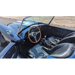 interner noir cobra Classic Roadsters   carrosserie Bleu marine bande grsie