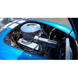 V8 ford Shelby Cobra 427 réplique du constructeur américain FiberFab de couleur bleu à vendre  en france
