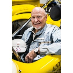 Allen Grant Pilote historique shelby cobra 289 FIA Jaune 1963