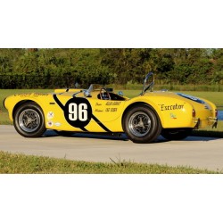 shelby cobra jaune  289 FIA  N° 96  du pilote Allen Grant