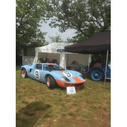 GT40 Gulf Le Mans 66 à vendre coupe age d'or,  circuit Prenois,   stand FFVE