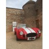 Cobra  rouge à vendre  en France,  V8 Ford 6,7 litres boite 5