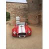Cobra  rouge à vendre  en France,  V8 Ford 6,7 litres boite 5