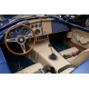intérieur et tableau d abord AC cobra 427 réplique Everett-Morrison,  bleue à bande or