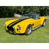 Cobra Classic Roadsters  jaune moteur V8 Ford 5,7 litres boite 5