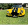 Cobra Classic Roadsters  jaune moteur V8 Ford 5,7 litres boite 5