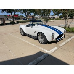 cobra Contemporary  Classic V8 Ford bigBlock FE  428ci , 7 Litres n boite 5 blanc bleu , à vendre en france