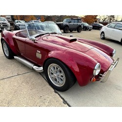 Cobra Everett-Morrison peinture couleur rouge cerise metal verni , V8 ford 7 litres 429ci à vendre ne france