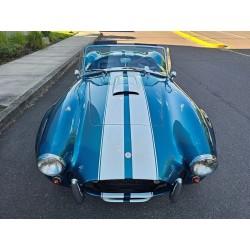 Shelby cobra 427 (réplique JCF) , peinture bleu et blanche V8 Ford à vendre en france