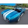 Ac cobra 427 ( réplique JCF ) couleur bleu à bandes blanches à vendre
