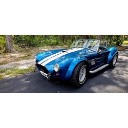 AC cobra  réplique Shell vValley couleur gardsman blue  V8 ford small block à vendre ne france