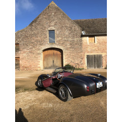 Cobra Everett-Morrison, V8 Ford 7 litres(429ci), Boite 4 ,option suspensions Alu de corvette C4 ,  capote