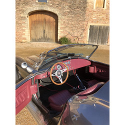 Cobra Everett-Morrison, V8 Ford 7 litres(429ci), Boite 4 ,option suspensions Alu de corvette C4 ,  capote