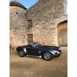 Cobra Everett-Morrison, V8 Ford 7 litres(429ci), Boite 4 ,option suspensions Alu de corvette C4 ,  capote