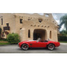 AC cobra 427 V8 ford , couleur rouge bandes shelby blanches à vendre en  France