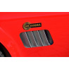 Badge Cobra FAM commémoratif sur peinture finition rouge FAM