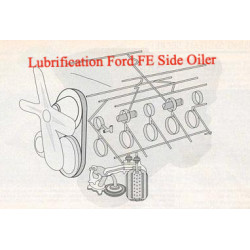 Lubrification FORD FE  SIDE OILER
