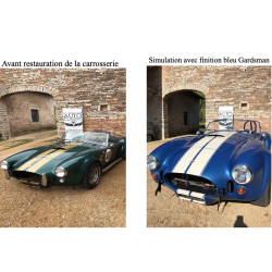 Cobra Classic Motor Carriages  peinture neuve gardasman blue