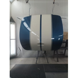 porte de coffre re peinte  en Gardsman Blue, sur Shelby cobra 427 (réplique Classic Motor Carriages)