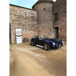 Cobra Classic motor Carriages bleu , V8 Ford Shelby  8 Litres Alu