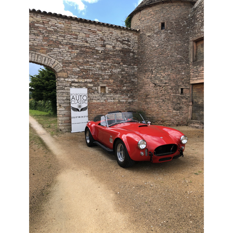 Ac cobra 427 SC , Unique Motorcars , Rouge FAM , V8 Ford 6,4 litres