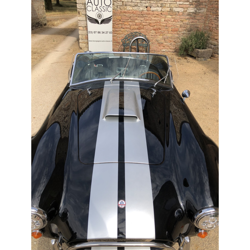 AC Cobra  427  Everett Morrison , noir et grise , V8 7,4 Litres , boite 6 manuelle