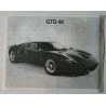 Ford GT 40 réplique (GTD40) V8 Ford  conduite à gauche de 1989