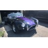 cobra réplique noire  V8 Ford 7,5 litres 500cv